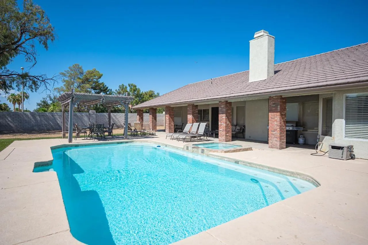 度假居 Luxury Home Near Las Vegas Strip And Airport.